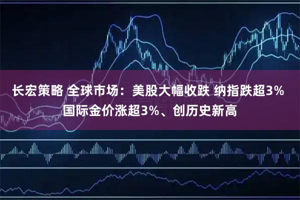 长宏策略 全球市场：美股大幅收跌 纳指跌超3% 国际金价涨超3%、创历史新高